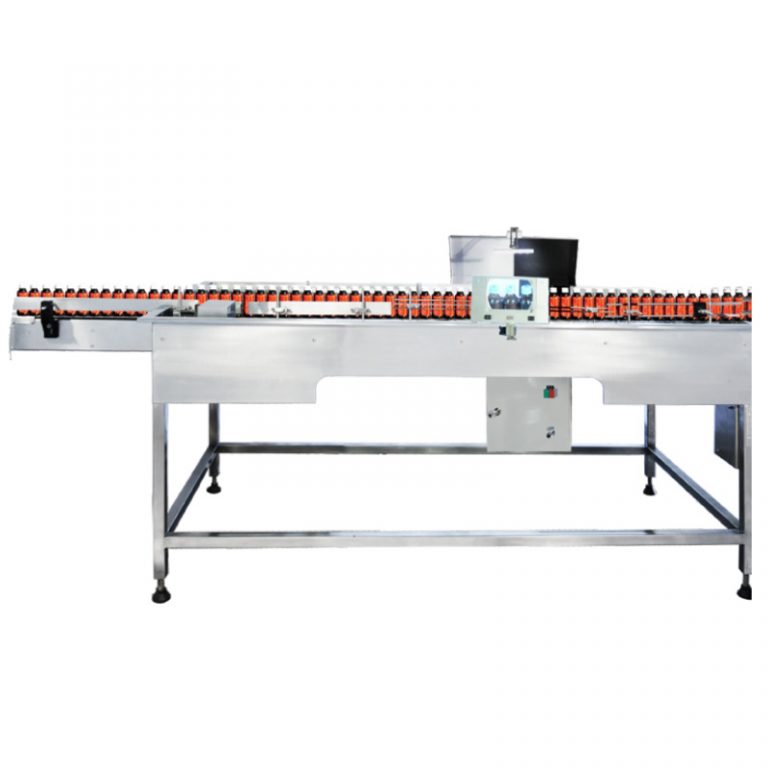 FILLED BOTTEL INSPECTION CONVEYOR TABLE