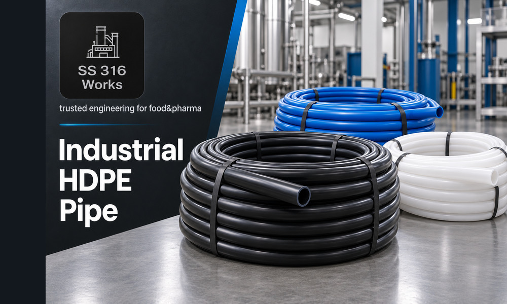 Industrial HDPE Pipe Supplier in India