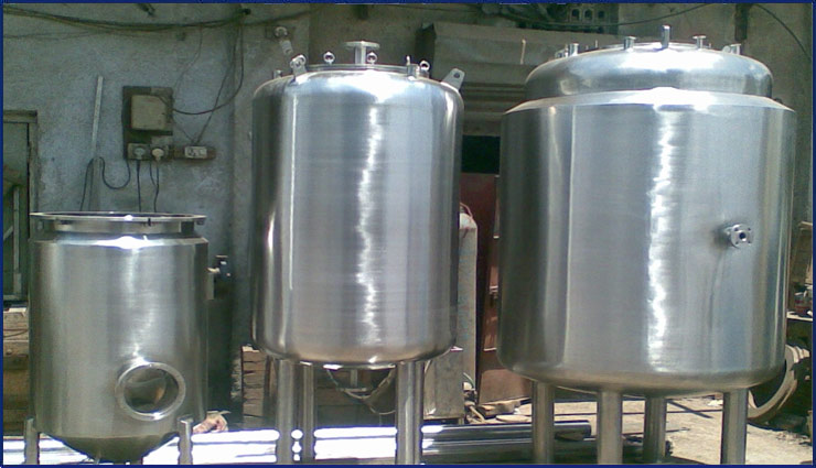 STEAM JOKETED VESSEL