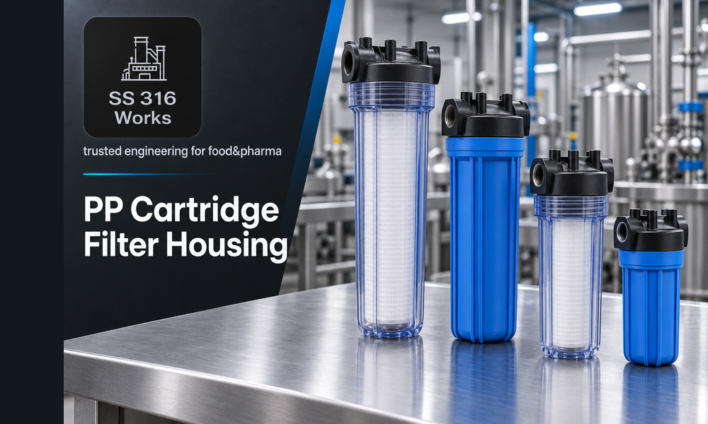 PP Cartridge Filter Housing Supplier in India