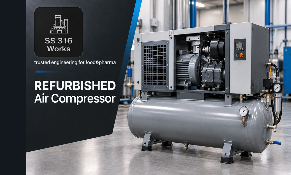 Refurbished Air Compressor Supplier in India