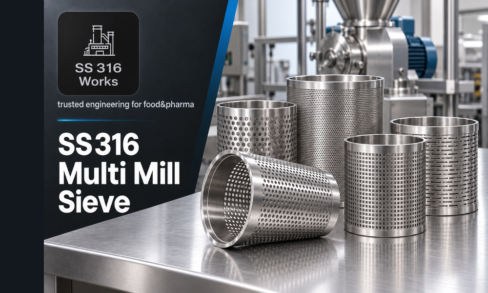 SS316 Multi Mill Sieve Supplier in India