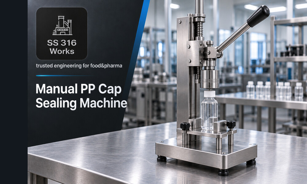 PP Cap Manual Sealing Machine Supplier in India