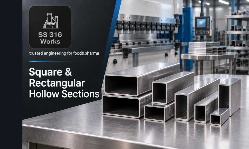 Stainless Steel Square & Rectangular Hollow Sections
