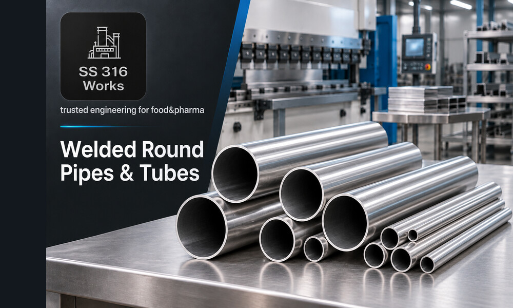 Stainless Steel Welded Round Pipes & Tubes