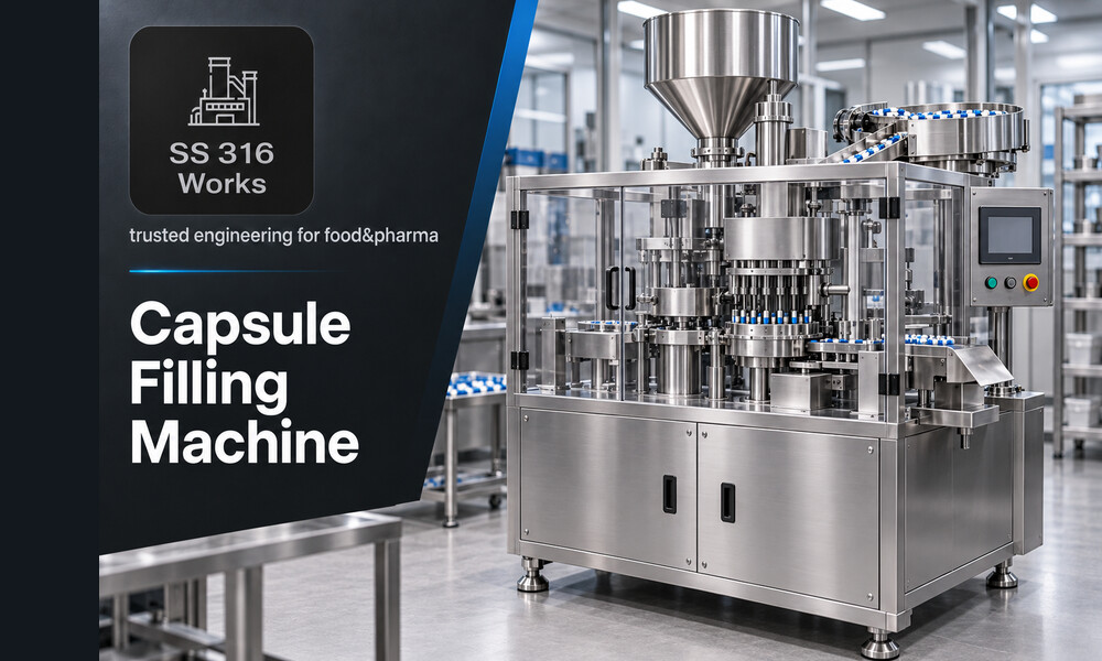 Capsule Filling Machine Supplier in India – Pharma & Nutraceutical Equipment