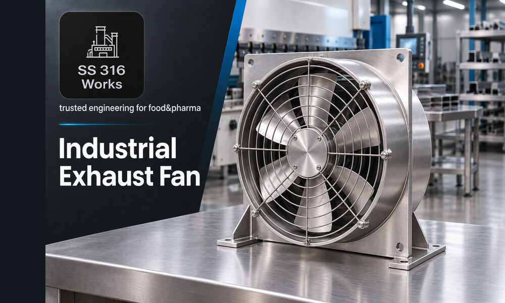 Almonard Exhaust Fan Supplier in India – Industrial Ventilation Equipment