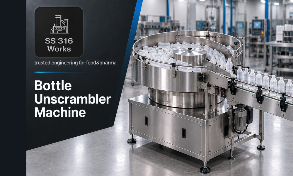 CVC Bottle Unscrambler Machine Supplier in India