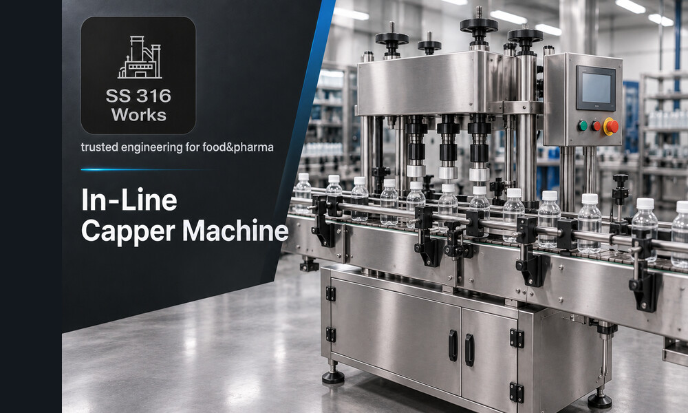 CVC In-Line Capper Machine Supplier in India