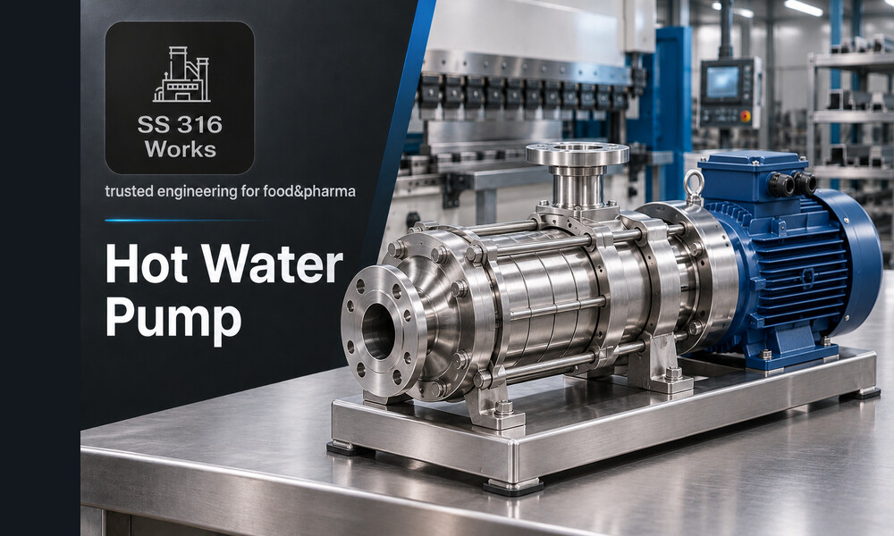 Hot Water Pump Supplier in India – Industrial Pumping System